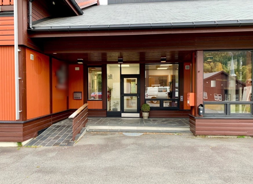 Fasade Kyrkjevegen 22