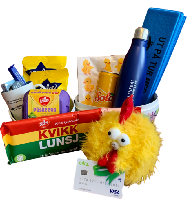 Påskeegg med innhold